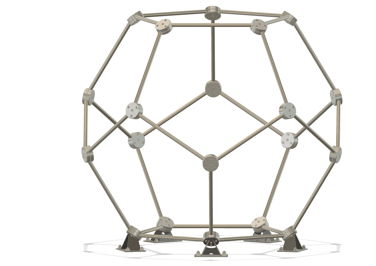 CNC Planet - 10.5 Ft Tall Stainless Steel 12 Foot Dome Enclosure