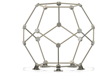 CNC Planet - 10.5 Ft Tall Stainless Steel 12 Foot Dome Enclosure