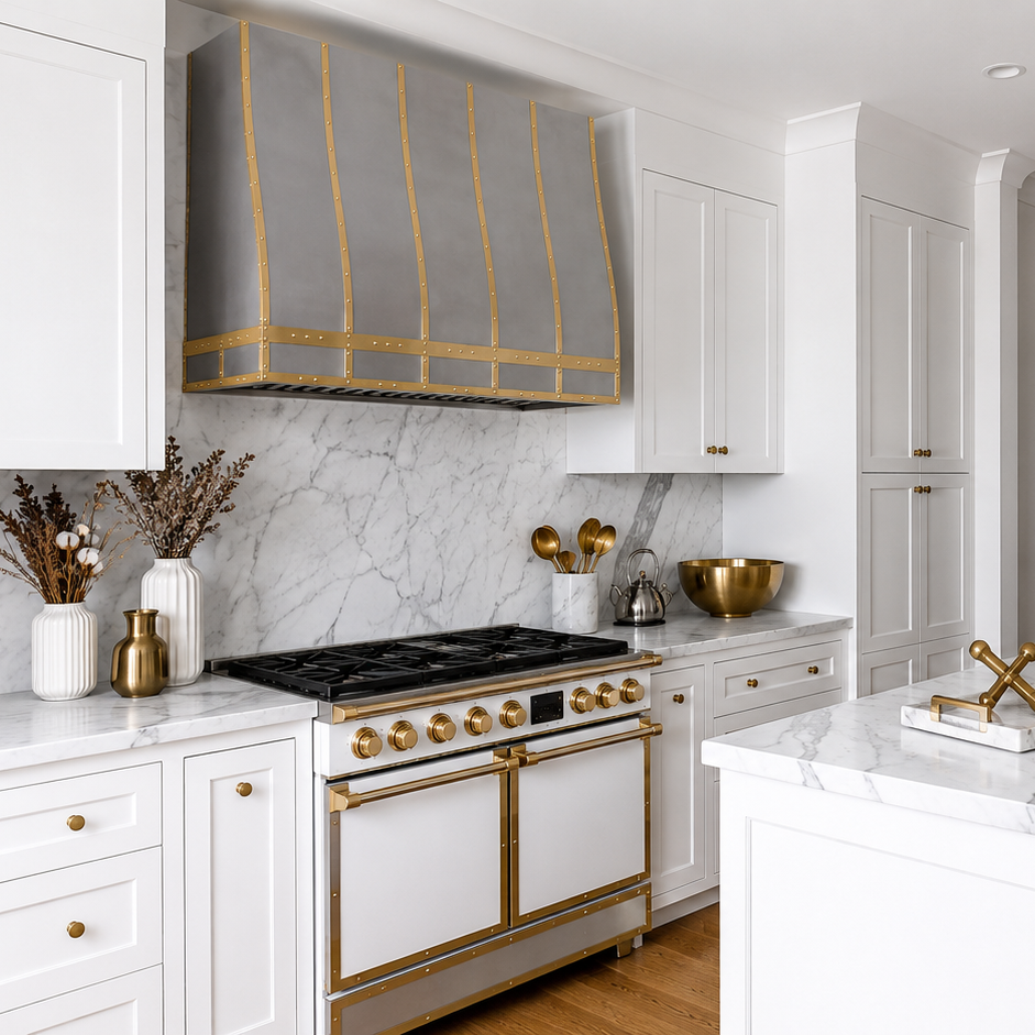 Custom Smooth Straight Box Stainless Steel Range Hood - SHBX02