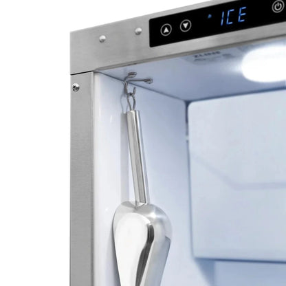 ZLINE 15" Touchstone Clear Cube Ice Maker Drain Pump Panel Ready Door ICCDP-15