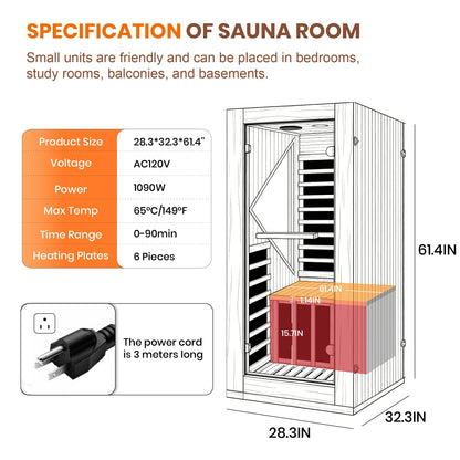 1090W Sauna