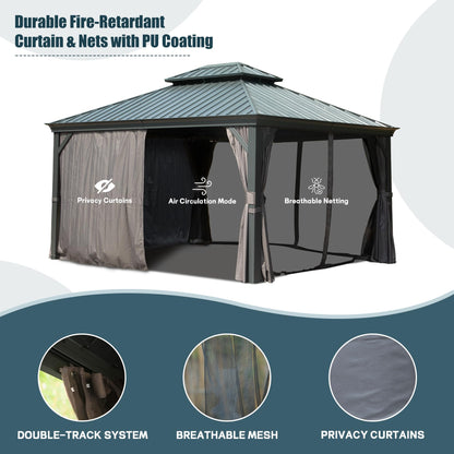 12' X 14' Hardtop Gazebo