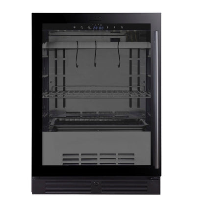 24″ Glass‑Door Meat Aging Fridge