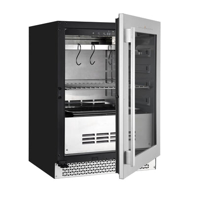 24″ Glass‑Door Meat Aging Fridge