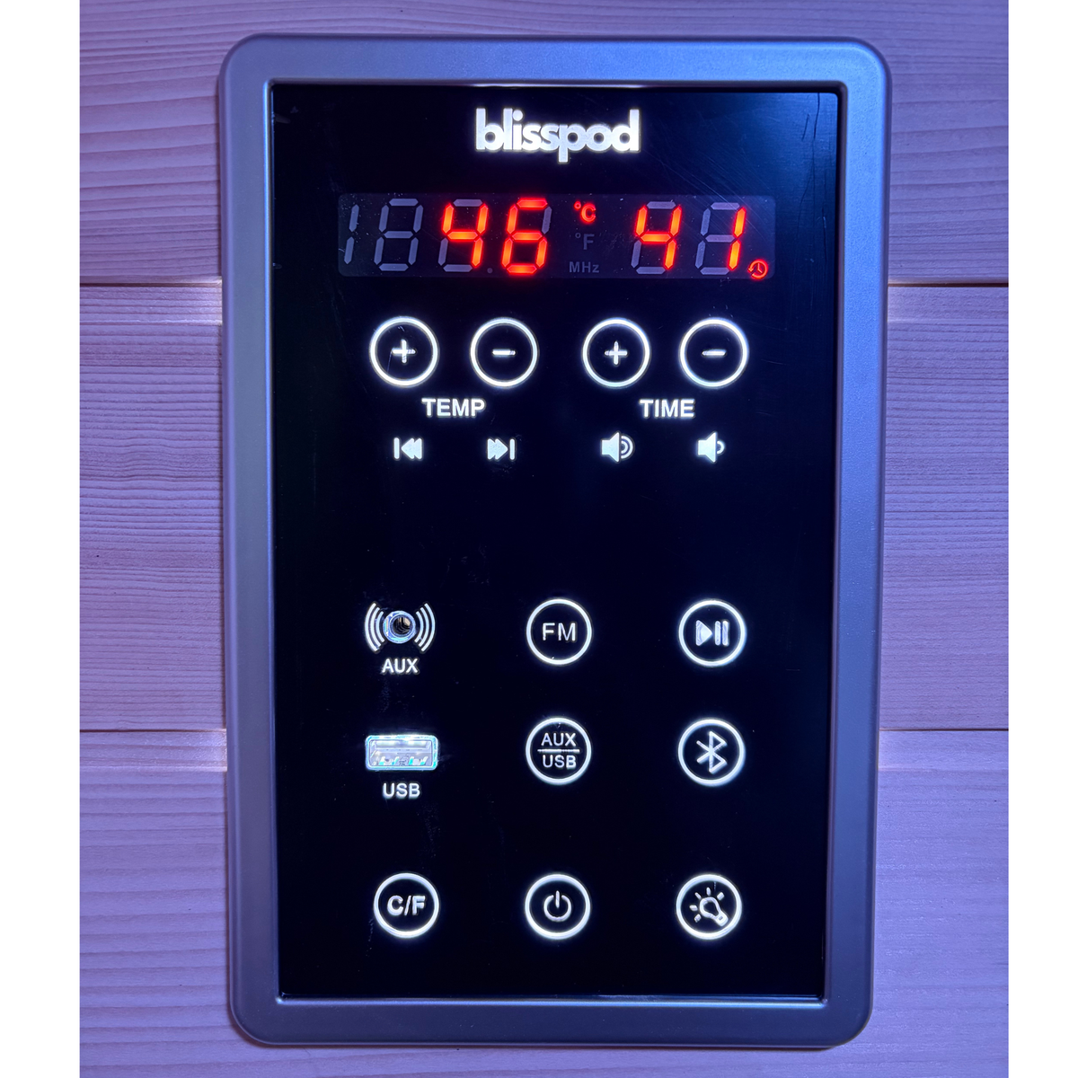 Blisspod | Malmo | All-In-One | Infrared + Red Light Therapy | Premium Sauna | Low EMF | LED Chromotherapy | 2 Person