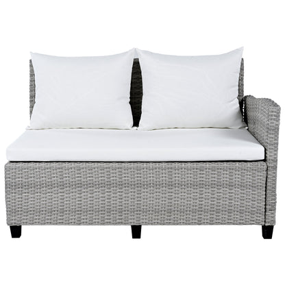 Tomax 5-Piece Outdoor Patio Rattan Sofa Set