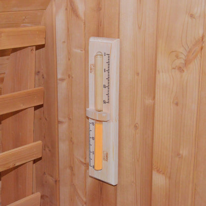 Ignite Large Premium American White Oak Outdoor Wooden Barrel Sauna With 4.5KW Sauna Heater (SAK45968)