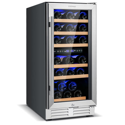 Dual-Zone 30-Bottle Wine Cooler